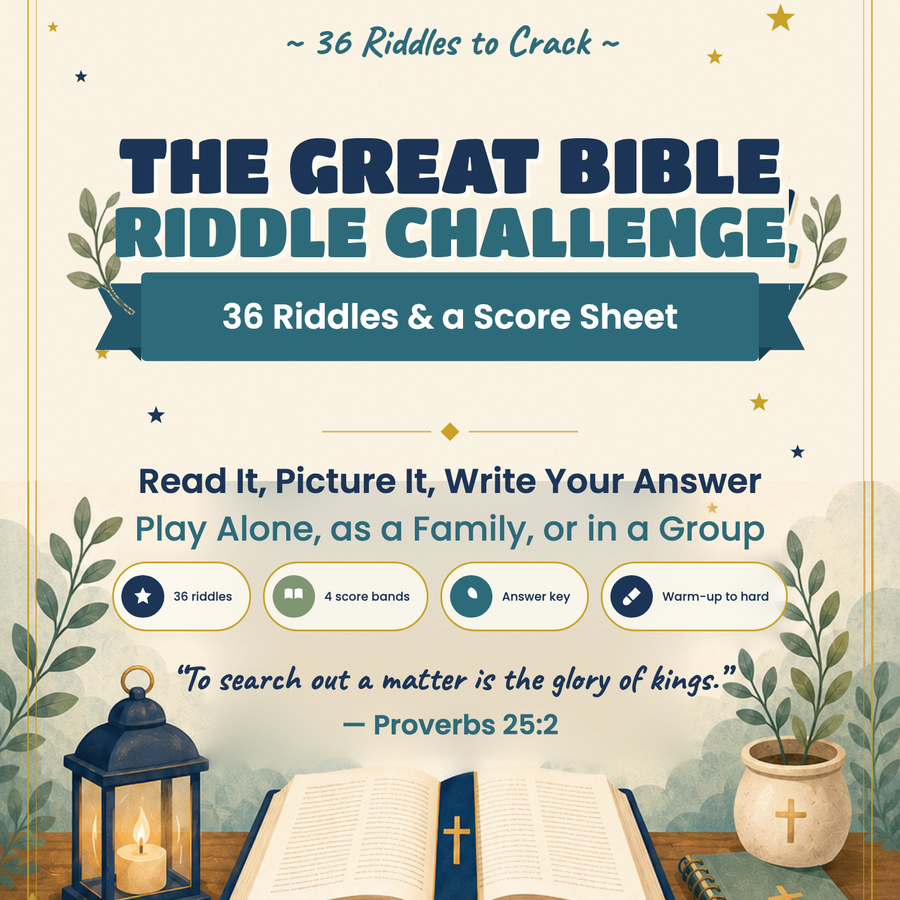 The Great Bible Riddle Challenge — cover