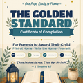 The Golden Standard Certificate — cover