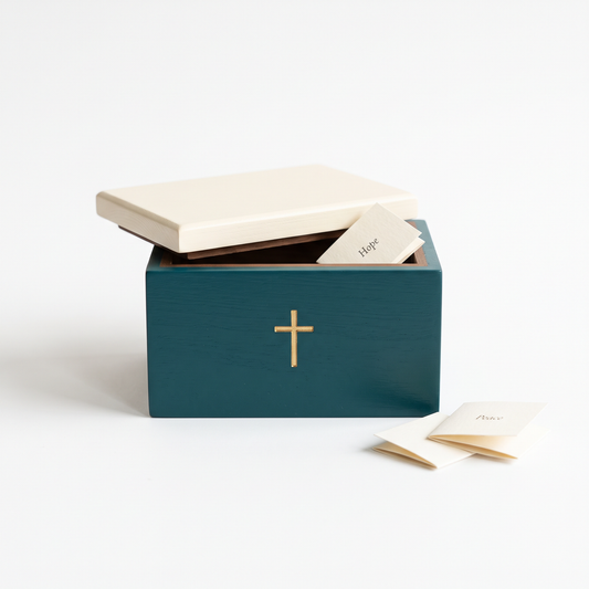 My Prayer Box — Box, Lid & 12 Prayer Slips