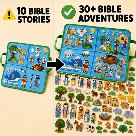 Upgrade From 10 Stories to 30 Bible Stories (Covers Old and New Testament)